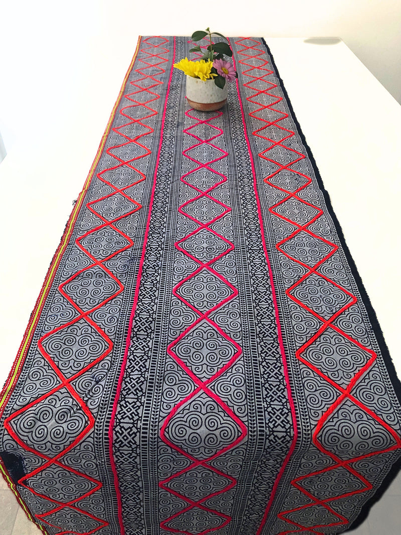 Hmong decor fabric or table runner