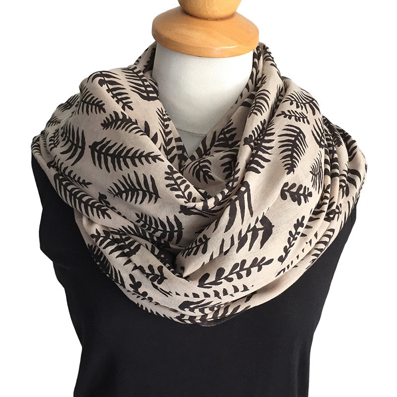 Indian cotton scarf - original block print - Pallu Design