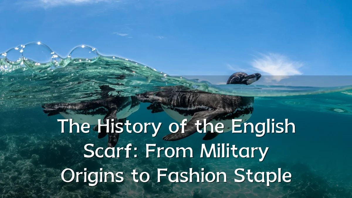 The History of the English Scarf: From Military Origins to Fashion Staple