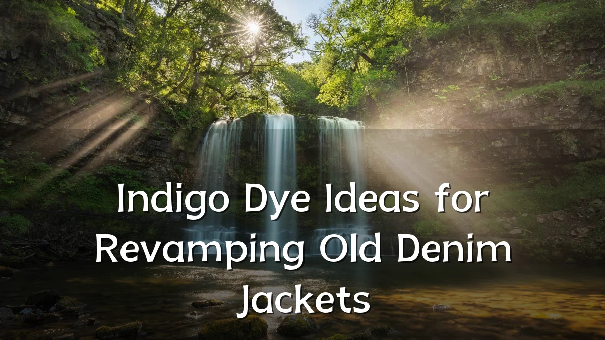 Indigo Dye Ideas for Revamping Old Denim Jackets