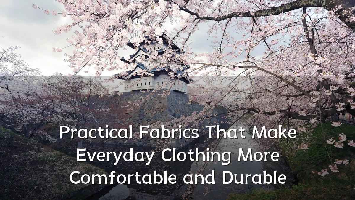 Practical Fabrics That Make Everyday Clothing More Comfortable and Durable
