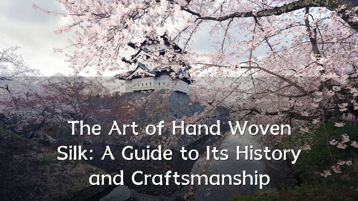 The Art of Hand Woven Silk: A Guide to Its History and Craftsmanship