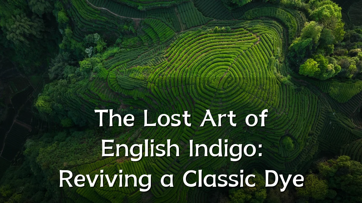 The Lost Art of English Indigo: Reviving a Classic Dye