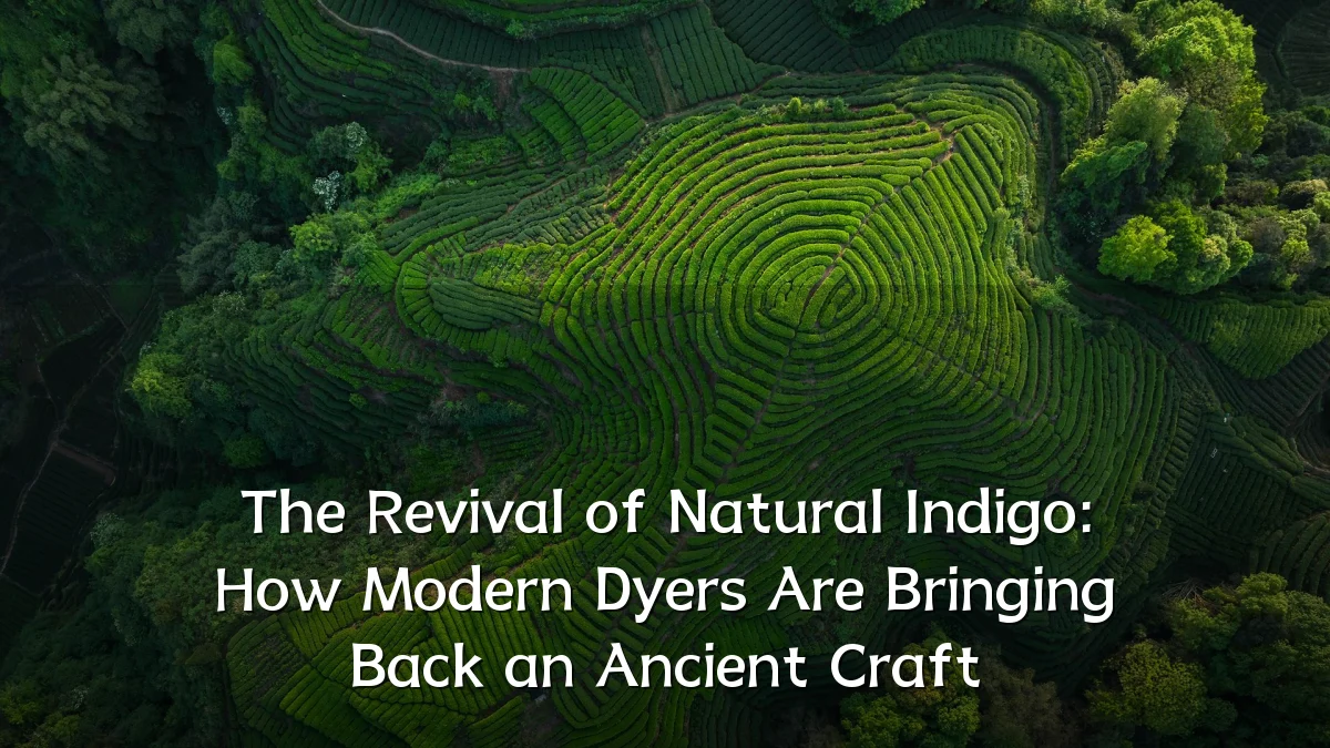 The Revival of Natural Indigo: How Modern Dyers Are Bringing Back an Ancient Craft
