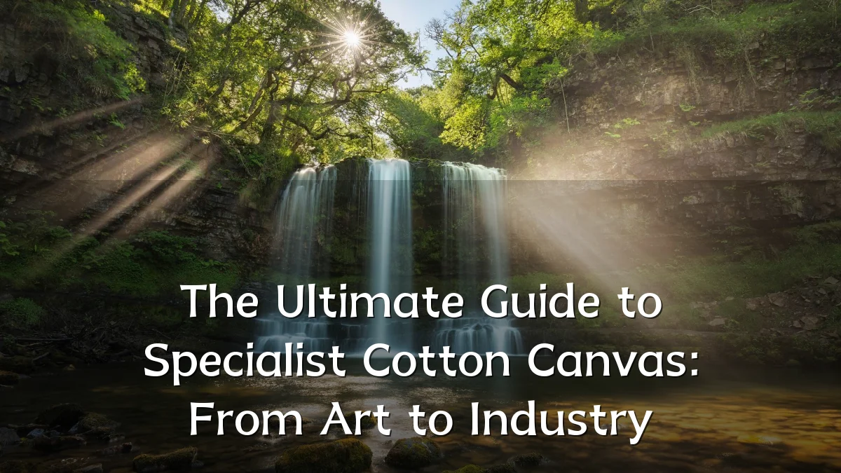 The Ultimate Guide to Specialist Cotton Canvas: From Art to Industry